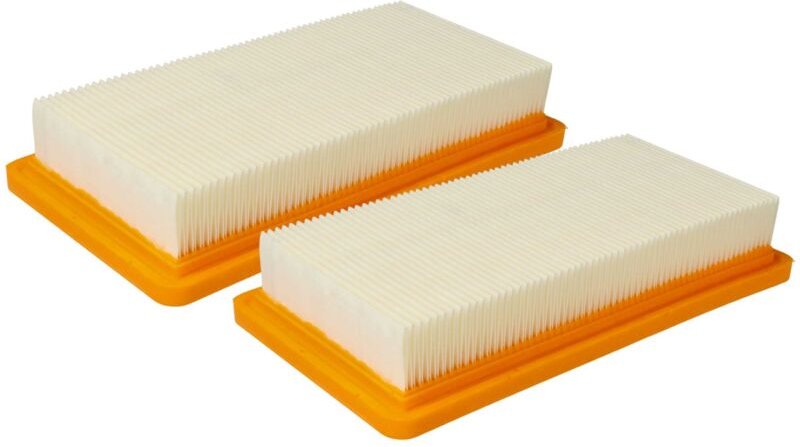 2x Motorschutz-Filter kompatibel mit Kärcher br 45/22 c Bp Pack + mf, br 45/22 c Bp Pack Fleet eu, ds 5.800 Waterfilter ...