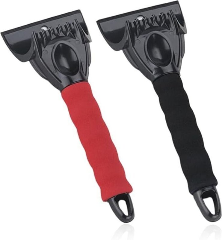 Raschietti per parabrezza auto KZQ raschietti per ghiaccio auto, accessori invernali per auto, raschietti per neve porta...