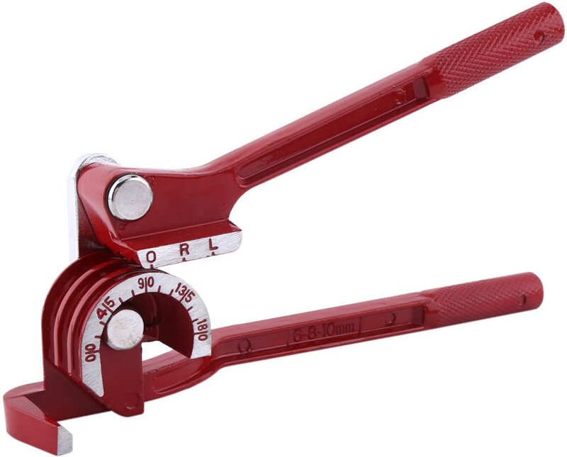 Eosnow 3-in-1 180 Grad 1/4 Zoll 5/16 Zoll 3/8 Zoll Rohrbieger aus Aluminiumlegierung, robustes Rohrbiegewerkzeug