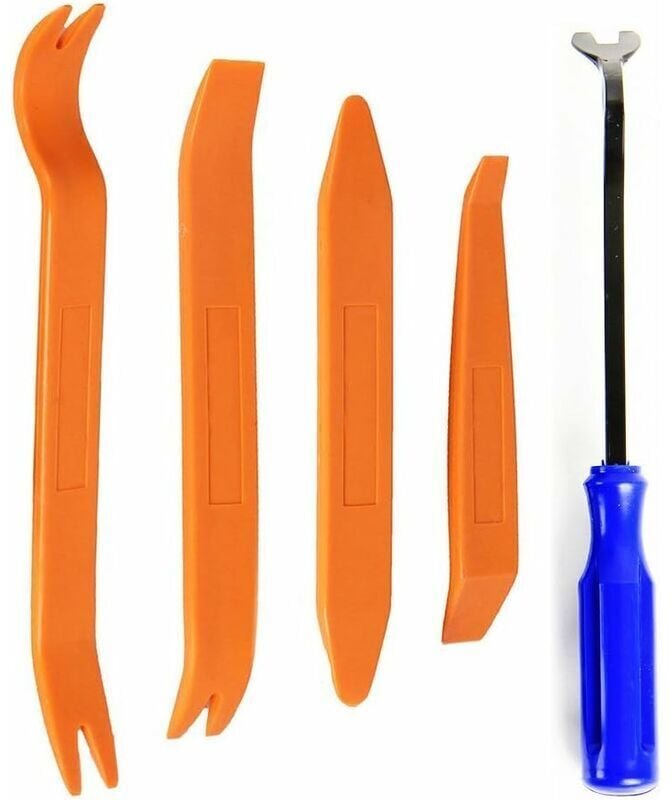 5er-Pack Multifunktions-Entfernungs- und Installationswerkzeug, für Autoradio-Audio-Innenverkleidung, Armaturenbrett, Ar...