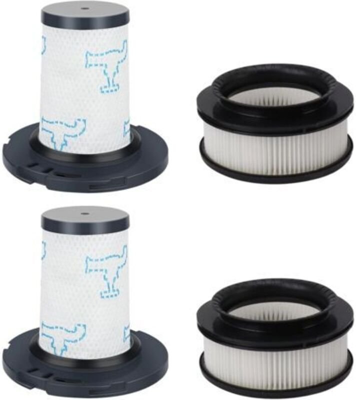4-teiliges HEPA-Ersatzfilter-Zubehörset für Rowenta X-Force Flex 11.60 14.60 15.60 Animal Staubsauger RH9878 RH9898 RH99...
