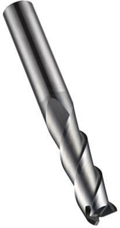 Schaftfräser S714 D.3mm Gesamt-L.60mm Schneiden-L.19mm hm AlCrN 40Grad Z.3