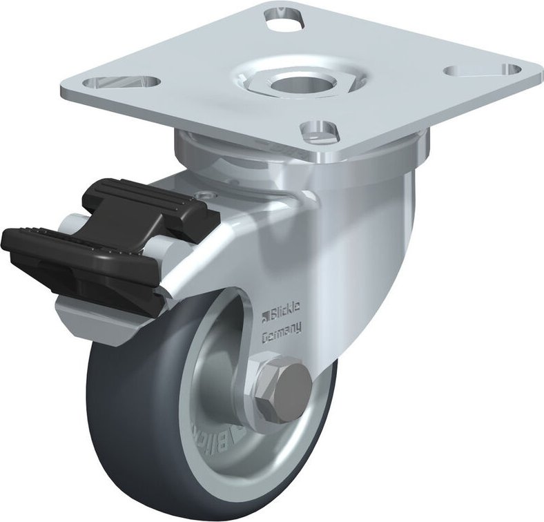 346619 lpa-tpa 50G-FI Lenkrolle mit Feststeller Rad-Durchmesser: 50 mm Tragfähigkeit (max.): - Blickle