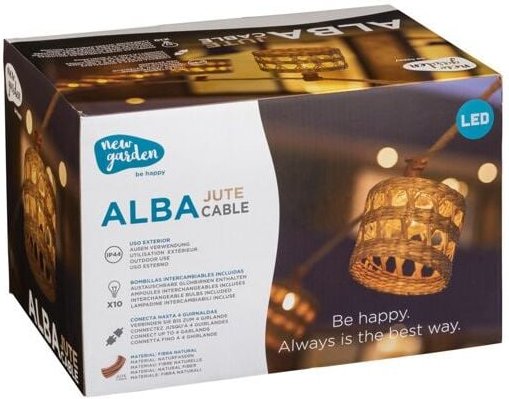Licht-trend - New Garden Alba Cable jute colour