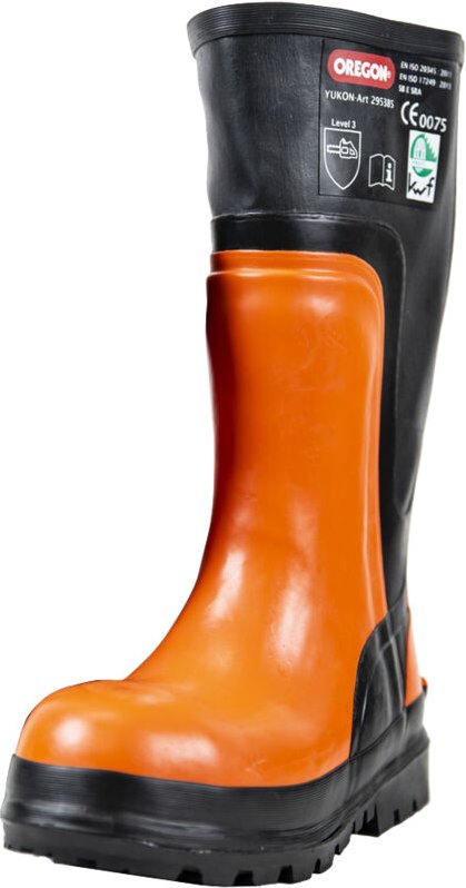 Gummi-Sicherheitsstiefel für den Forstschnitt, Klasse 3 Oregon 295385, Größe 42
