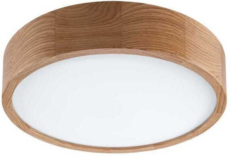 Lamkur Lighting - Lamkur Led Integrated Round Zylindrische Deckenleuchte Eiche
