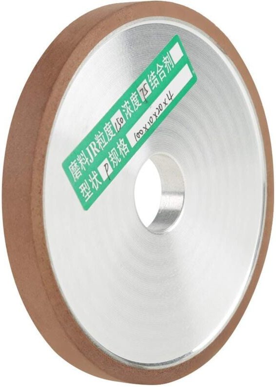 Ej.life - Schleifscheibe, 100x20x10mm Körnung 150 Diamantharz-Schleifscheibe für Legierungen Messer, Sägeblätter usw.