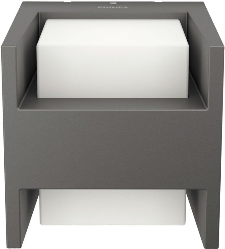 Philips LED Außenwandleuchte Arbour up/down anthrazit warmweiß