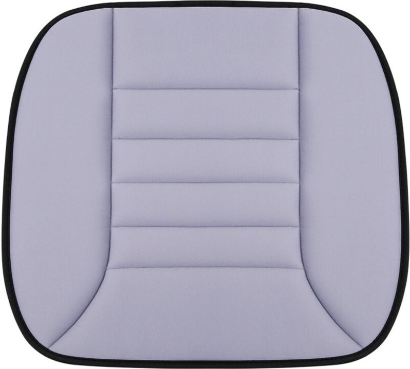 Autositzkissen mit komfortablem 3 cm Memory-Schaum, Stuhlkissen für Auto und Büro (Grau)