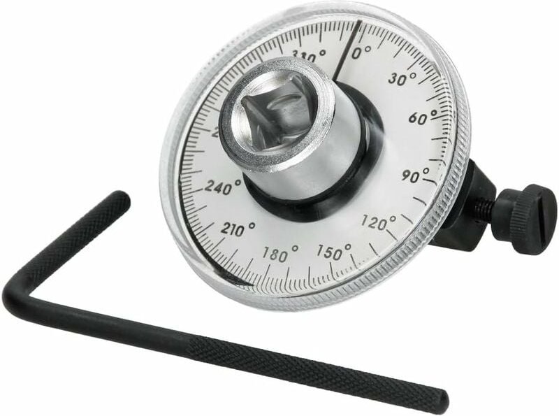 Thumbnail - Ecd Germany Winkel-Drehmomentschlüssel, Goniometer, 1/2 Zoll Antrieb, Drehmomentanzeige, Messgerät, Drehwinkel, Winkelme...