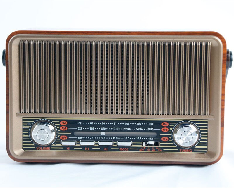 Tragbares Multiband-Radio FMAM, manuelles tragbares FM-Bluetooth-Plug-in-Radio