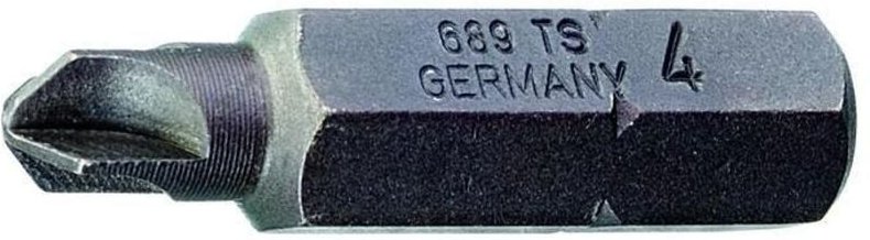 689 ts 10 Schraubendreherbit 1/4' Vier-Wing torq-set 10 mm