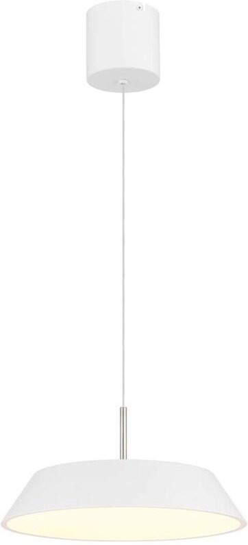 Pendelleuchte Pendelleuchte Deckenlampe weiß LED höhenverstellbar H 180 cm