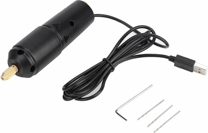 Thumbnail - Tragbare elektrische Bohrmaschine, Mini-Handbohrer-Set, dc 5 v Kompakt-Micro-USB-Bohrer