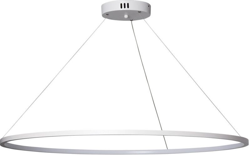 Efectoled - LED-Pendelleuchte 28W Metall cct Wählbar Big Ivalo Weiß