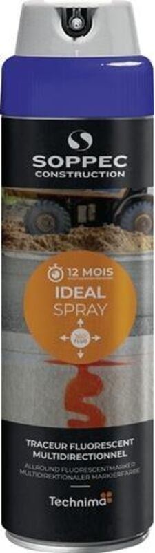 Markierungsspray ideal neonblau 500ml Spraydose