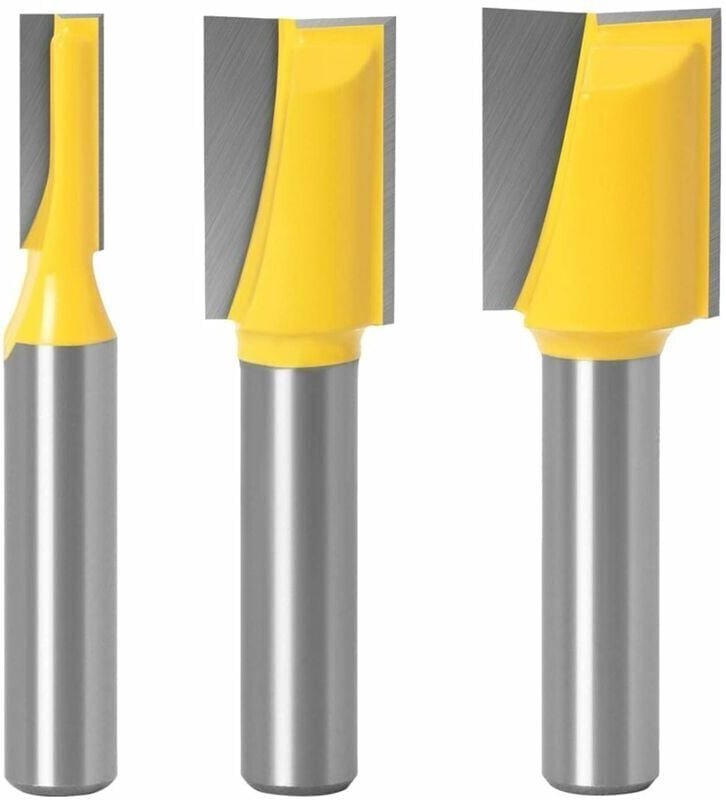 mm Fraises Droites Router Bit Fraise à Bois Garniture-Router-Bits Embout à Pointe de Fraise en Carbure Outil de Travail ...