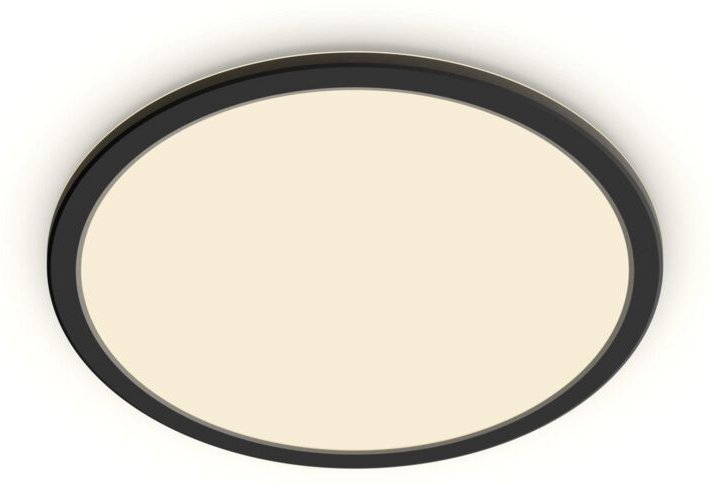 Philips LED-Deckenleuchte Superslim Schwarz 25 cm