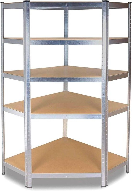 Eck-metall-lagerregal GC9040 mdf 175KG