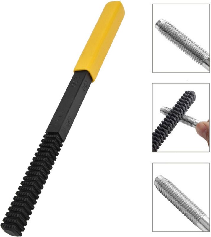 Drahtrestaurierungswerkzeug, Drahtfeile, Reparaturzubehör mit abnehmbarem Griff für die Wartung von Inneneinrichtungen