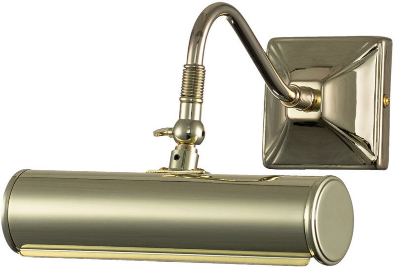 Elstead Picture Light - 1 Licht Wandleuchte aus kleinem Bild Messing poliert, E14