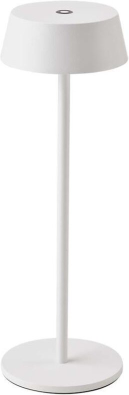 2W led Tischleuchte Wiederaufladbar Weiß, Touch Dimmbar Warmweiß IP54 - V-tac