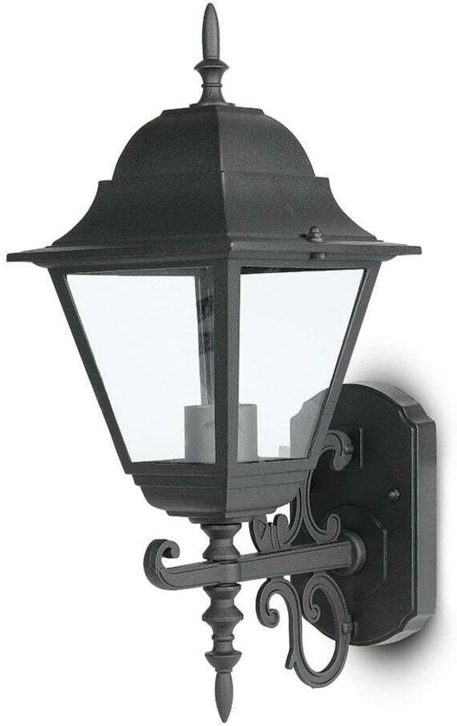 Außenwandleuchte up IP44 Mattschwarz