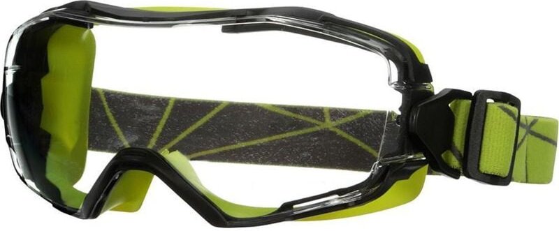 Vollsichtbrille 6000, grün, pc, klare Scheibe 3M