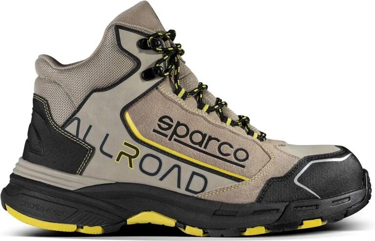 Sparco - 07529TAGI Allroad Stone Sicherheitsschuh S3S sr Tan/Gelb 43