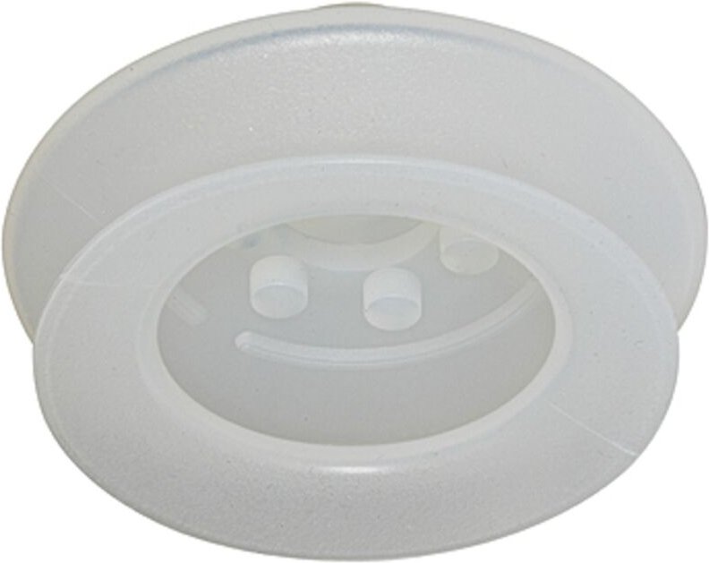 Riegler - Balgsauger, rund 1,5 Falten, Material Silikon, FGA,Durchmesser 16