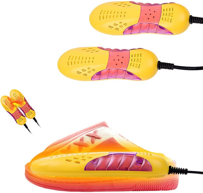 Skischuhtrockner mit UV-Lampe, Heizung, Sterilisation, Deodorant, Trocknen für Leder, Stoff, Schuhe, Stiefel