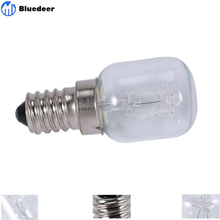 2x E14 Hochtemperatur Glühbirne 500 Grad 25w Halogen Bubble Oven Glühbirne-subaoe