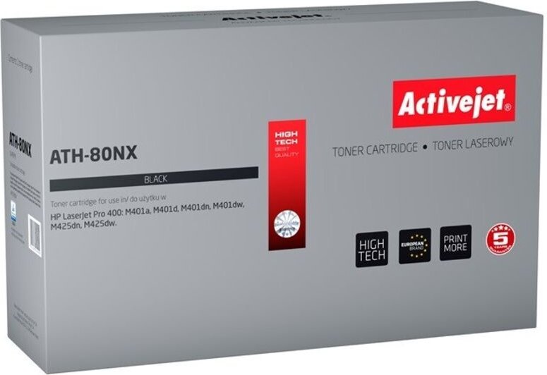 ActiveJet Toner HP CF280X NEU 100% ATH-80NX