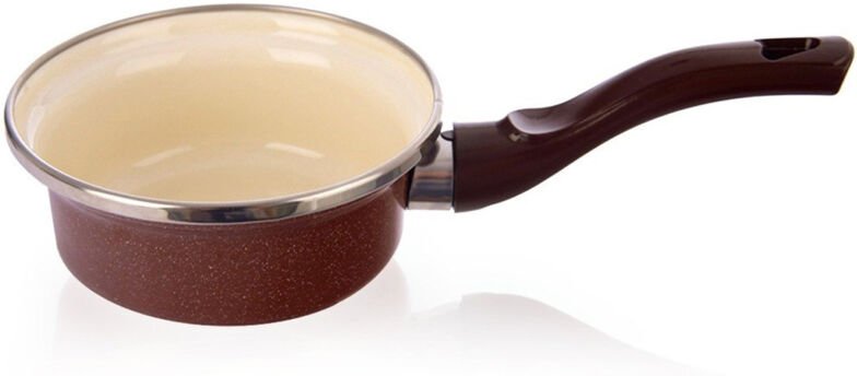 BROWN Emaille-Kochtopf 12 cm, 350 ml