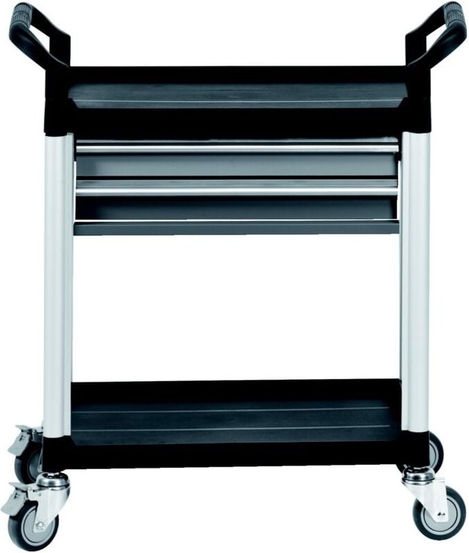 Werkstatt-Servicewagen mit 2 Schubladen