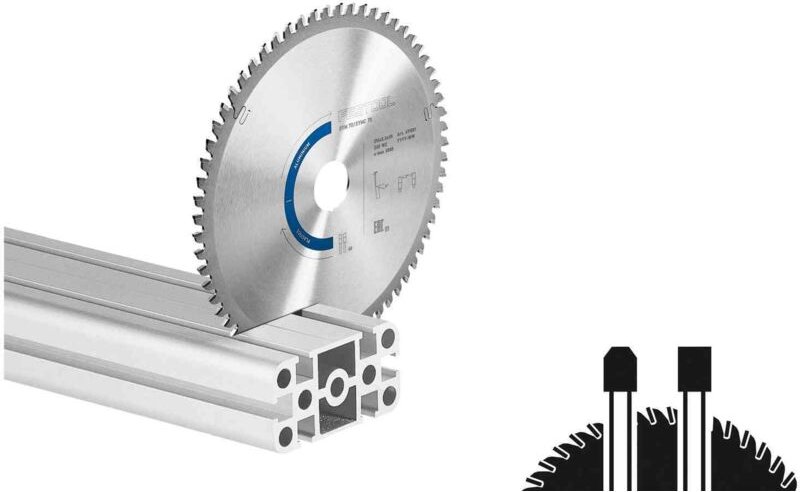 Kreissägeblatt hw 216x2,3x30 W60 aluminium/plastics - Festool