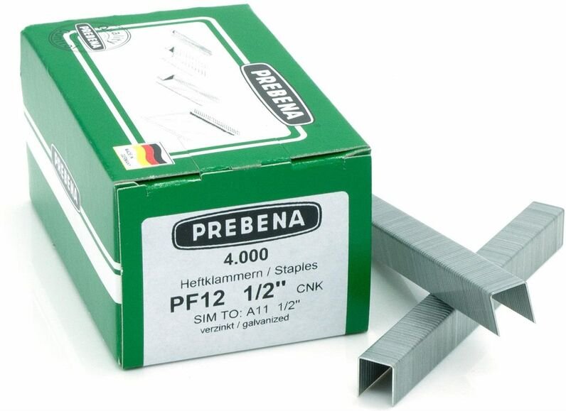 Heftklammern PF12CNK verzinkt - Prebena