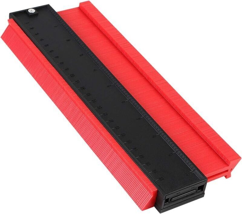 Konturenlehre, Konturenkopierer 10"/25 cm, verdickt, DIY-Werkzeug Konturenlehre für präzise Konturmessung