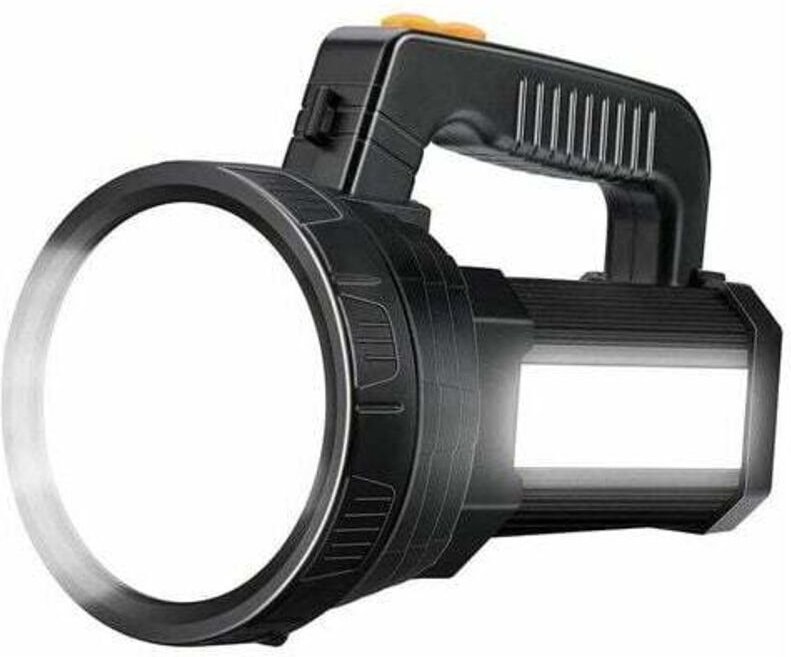 Superhelle 15.000 Lumen wiederaufladbare LED-Taschenlampe mit 6 Beleuchtungsmodi, wasserdichte LED-Taschenlampe für Notf...