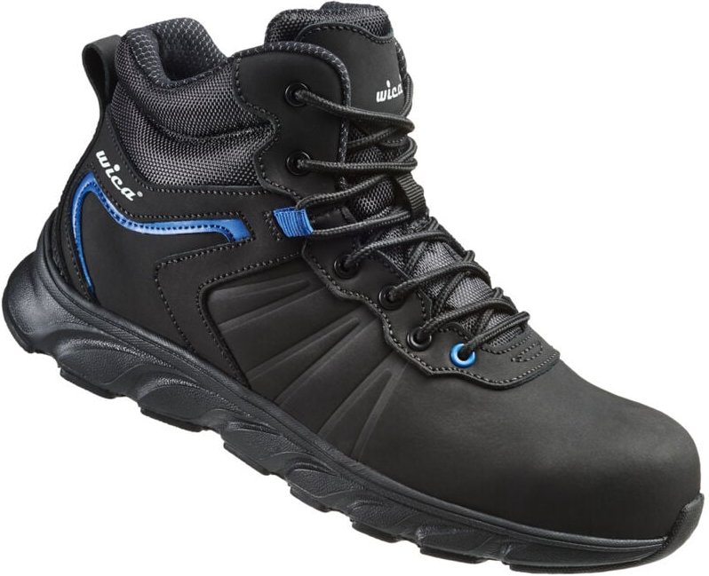 Wica - Sicherheitsstiefel mathi 34330 S3 src Gr. 41 schwarz/blau