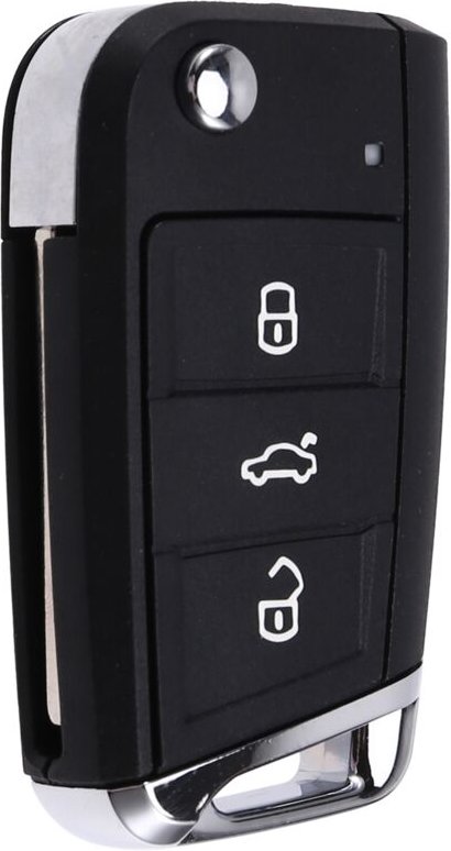 Auto 3 Tasten Schlüsselgehäuse Klappfernbedienung für