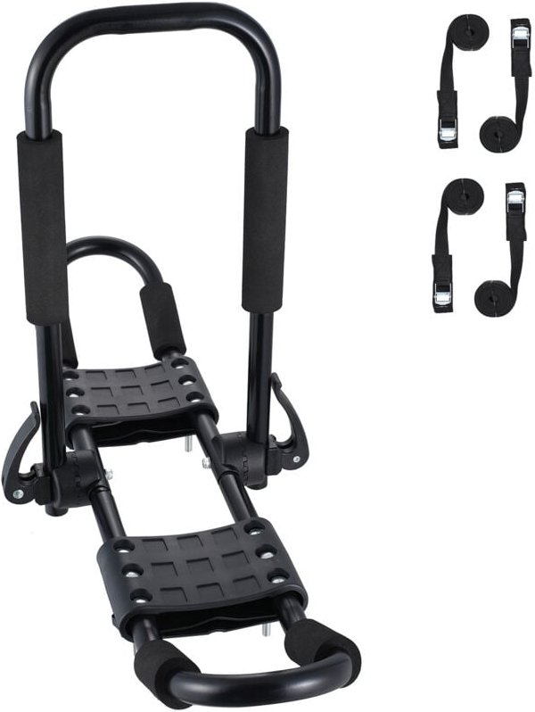 Mophorn - Kajak-Dachträger 1 Paar J-Bar, weicher Dachträger, Befestigung oben, Träger für Kajak, Kanu, sup, Ski, Surfbre...