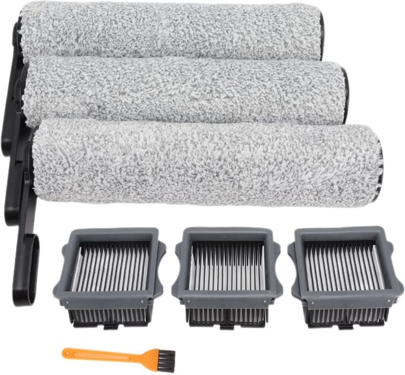 Ej.life - Elprico Ersatz-Bürstenwalze, Staubsaugerfilter für Tineco S5 Walzenbürste, Hocheffizienter Partikelluftfilter ...