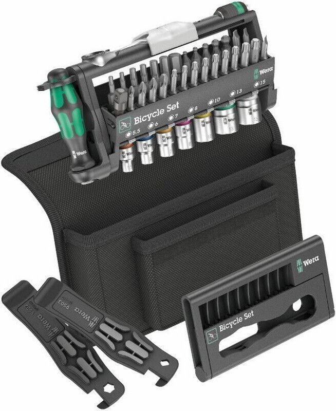 Wera - Bit-/Steckschlüsselset Bicycle Set 3 39-teilig PH/TORX®/Schlitz/6-KT.
