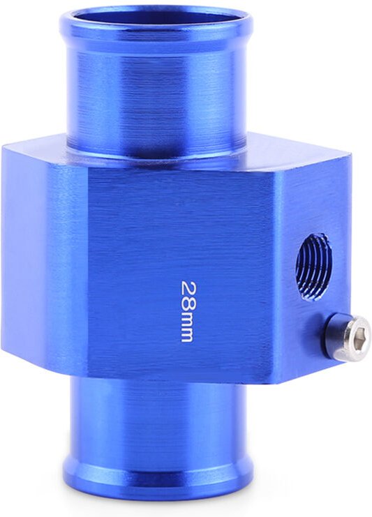 BAFOVY Kfz-Wassertemperaturdichtung Schlauchsensor-Messgerät-Adapter, Aluminium-Wassertemperaturdichtung, universell pas...