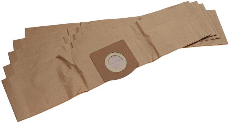5x Staubsaugerbeutel Ersatz für Kärcher 2.863-297.0 für Staubsauger - Papier Braun - Vhbw