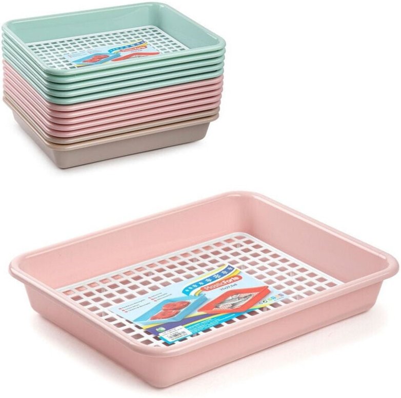 Trade Shop Traesio - Trade Shop - rechteckige auftauschale aus hochleistungs-kunststoff zum auftauen von lebensmitteln 1...