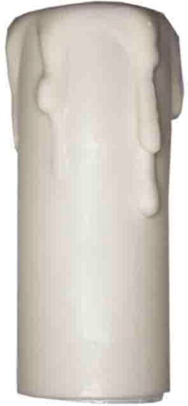 Kurze Kerze für E-14 Fassung, weiß E3/44120 Bohle