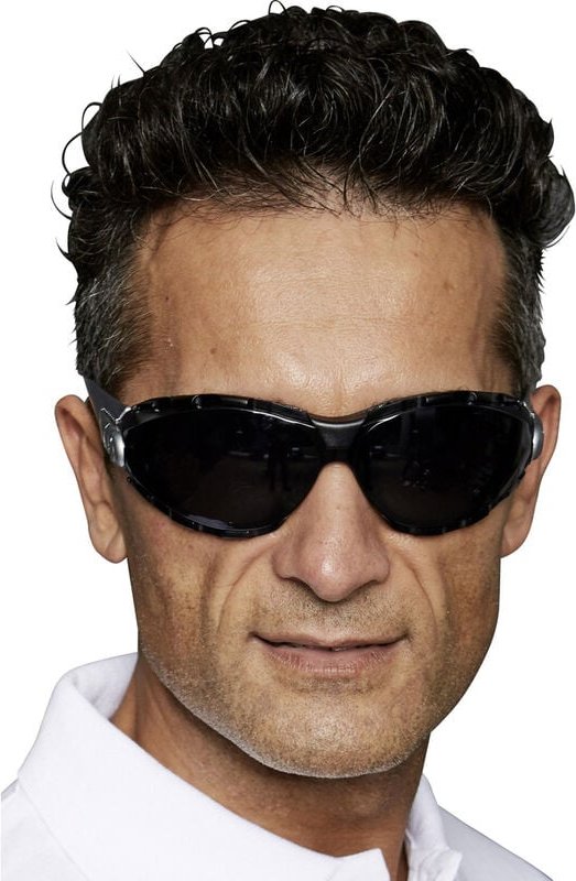 Ekastu 277 387 Schutzbrille inkl. UV-Schutz, mit Antibeschlag-Schutz Schwarz en 166-1 din 166-1