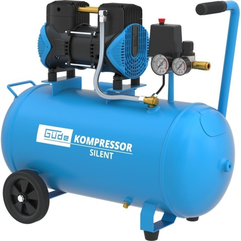Güde - Kompressor Airpower 270/8/50 Silent 50L ölfrei leise 63dB Doppelkolben